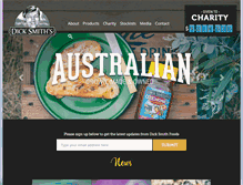 Tablet Screenshot of dicksmithfoods.com.au